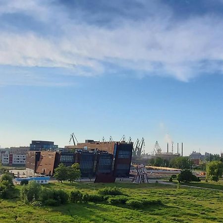 City Center Apartment Bastion Walowa Gdansk Bagian luar foto
