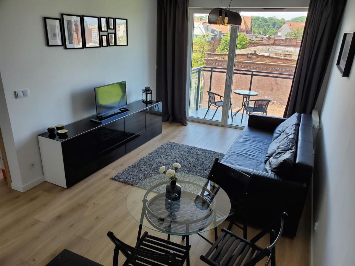 City Center Apartment Bastion Walowa Gdansk Bagian luar foto