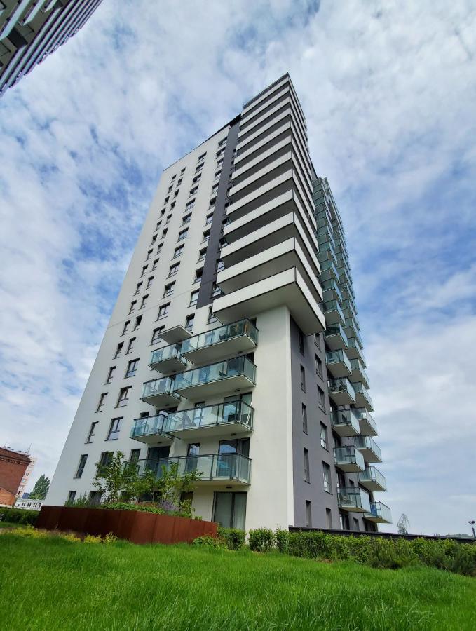 City Center Apartment Bastion Walowa Gdansk Bagian luar foto